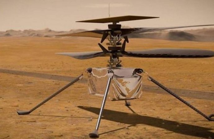 Mars helikopteri başarılı iş çıkarıyor
