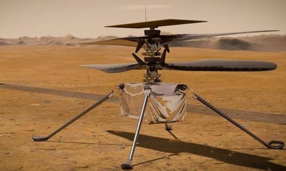 Mars helikopteri başarılı iş çıkarıyor