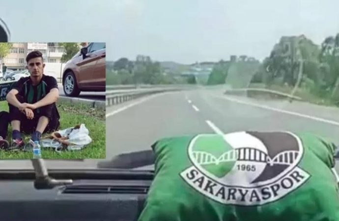 Maça gitmekten vazgeçen Sakaryaspor taraftarı geçirdiği kazada hayatını kaybetti