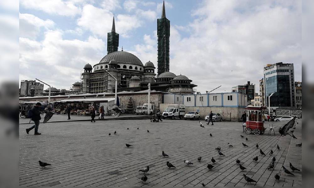 Taksim’de yapılan caminin açılış tarihi belli oldu
