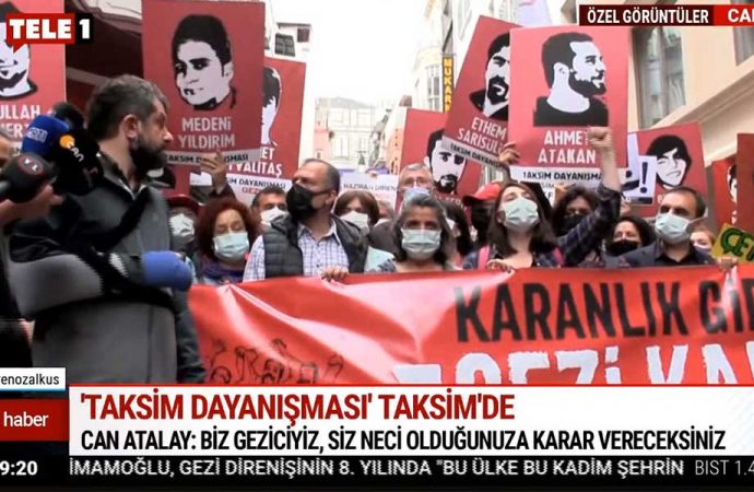 Taksim Dayanışması Gezi’nin 8. yılında Taksim’de toplandı