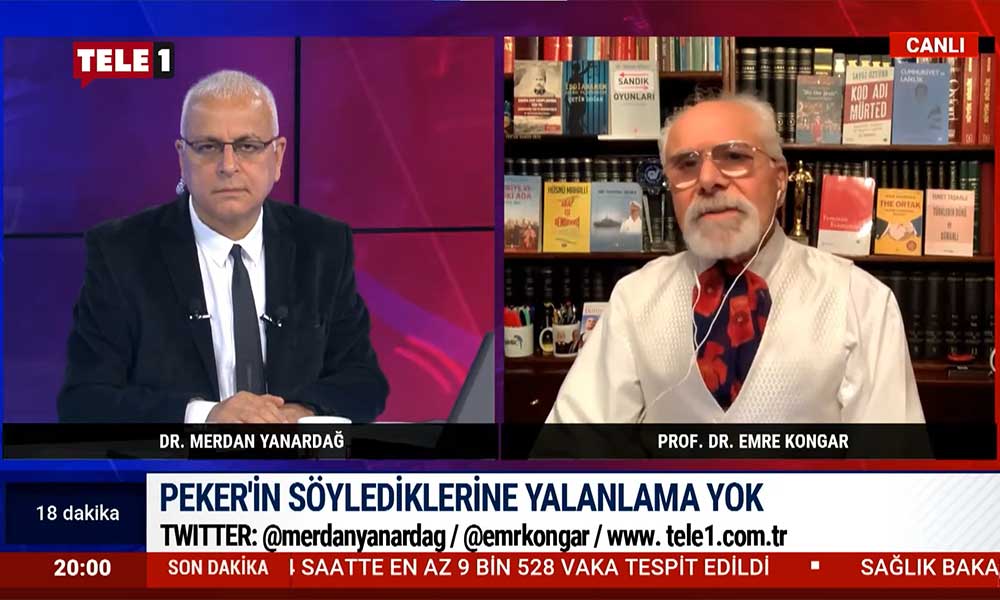 Emre Kongar: Sedat Peker’in Hürriyet açıklaması başka bir skandalı gösterdi