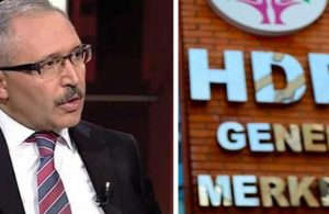 HDP’den Abdulkadir Selvi’nin sözlerine yalanlama