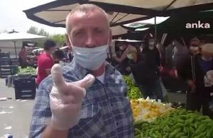 “Erdoğan’a hayranım” diyen pazar esnafı: Bundan sonra yok sana!