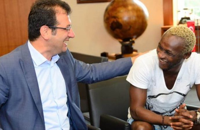 Trabzonspor’un eski yıldızı Yattara: İmamoğlu’nu çok seviyorum