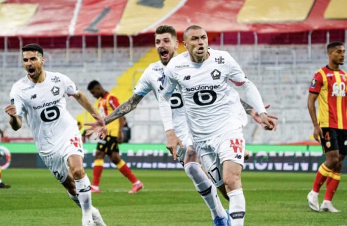 Lille, Burak Yılmaz’ın golleriyle Lens’i 3-0 devirdi