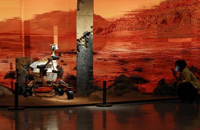Zhurong’un Mars’a iniş yaptığı açıklandı
