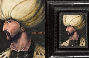 İBB’ye bağışlanan Kanuni Sultan Süleyman portresi ön gösterimde