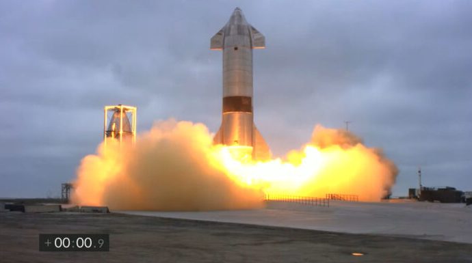 Starship yörünge test uçuşuna hazırlanıyor