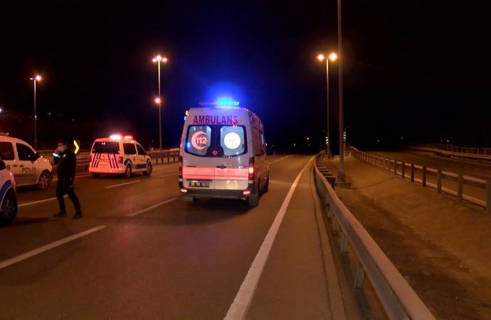 Bakırköy’de başlayan kovalamaca D-100 Karayolu’nda kazayla son buldu: 1 yaralı 