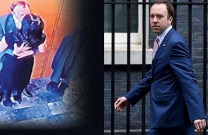 İngiltere’yi sarsan görüntüler: Sağlık Bakanı eşini aldatırken yakalandı