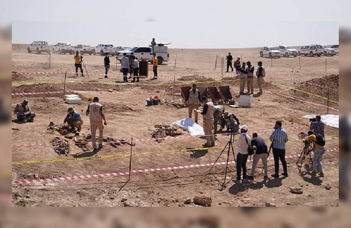 Musul’da IŞİD’in katlettiği 500 kişilik toplu mezar bulundu