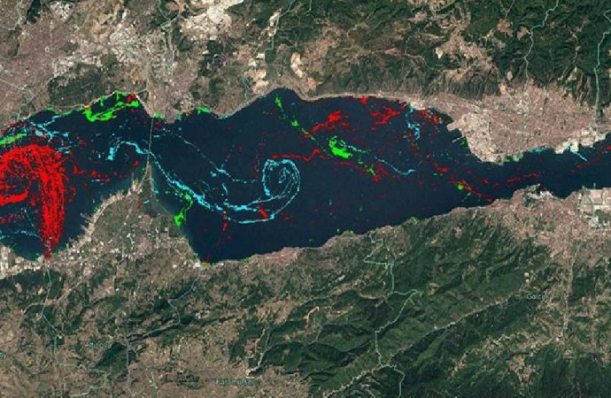 Marmara Denizi’ndeki müsilajın yoğunluk haritası çıkarıldı