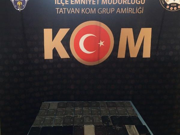 Bitlis’teki kaçakçılık denetiminde 25 gözaltı