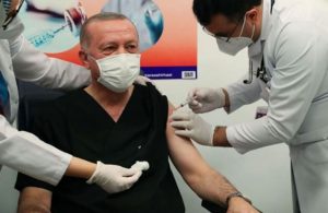 Erdoğan henüz Türkiye’de yokken BioNTech aşısı oldu iddiası