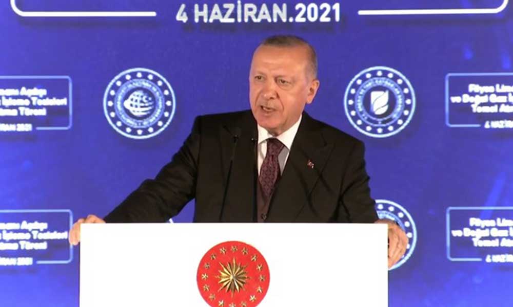 Erdoğan yine doğalgaz ‘müjdesi’ verdi