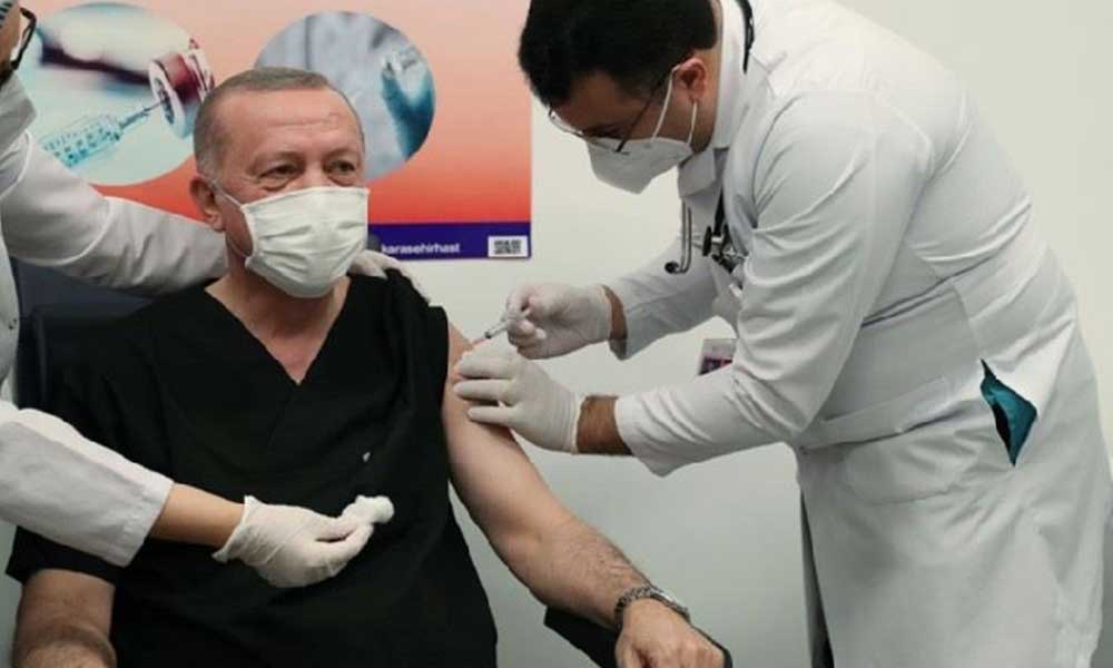 Erdoğan “3 doz aşı oldum” dedi, sosyal medya ayağa kalktı!