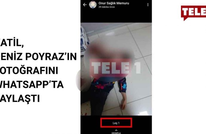 Katil Onur Gencer, katlettiği Poyraz’ın fotoğrafını Whatsapp’ta paylaştı – ÖZEL