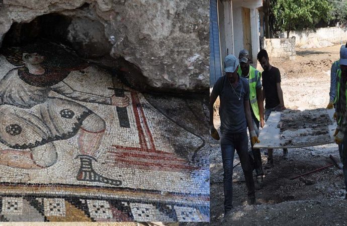 Bizans mozaikleri müzeye taşındı