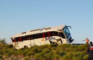 Aksaray’da yolcu otobüsü devrildi: 22 yaralı