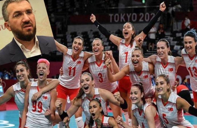 Türkiye Milli Kadın Voleybol Takımı’nı hedef alan İhsan Şenocak’a tepki yağdı
