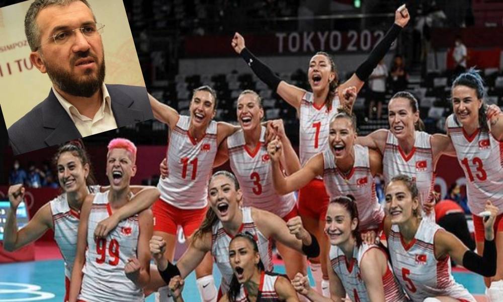 Türkiye Milli Kadın Voleybol Takımı’nı hedef alan İhsan Şenocak’a tepki yağdı