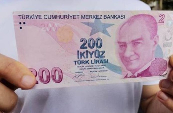 200 lira ve 10 lira banknotlar için düzenleme