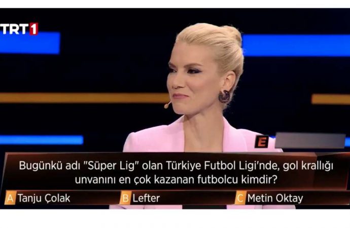 TRT 1’de yayınlanan programda skandal hata