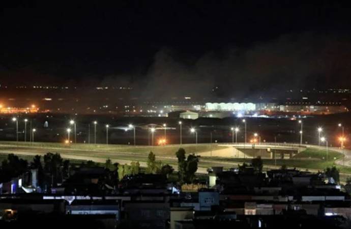Erbil Havaalanı’na SİHA’lı saldırı