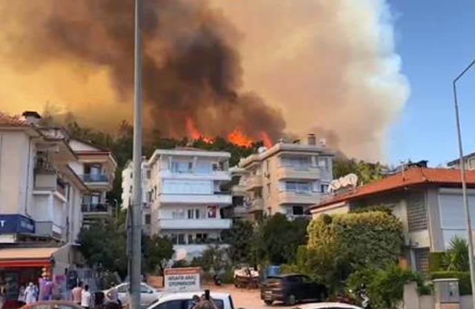 Yangından etkilenen bölgeler afet bölgesi ilan edildi