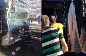 İstanbul’da metrobüs kazası: 25 yaralı