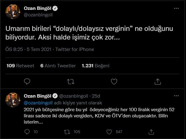 Vergi uzmanı Ozan Bingöl'den Erdoğan'a jet yanıt - Tele1