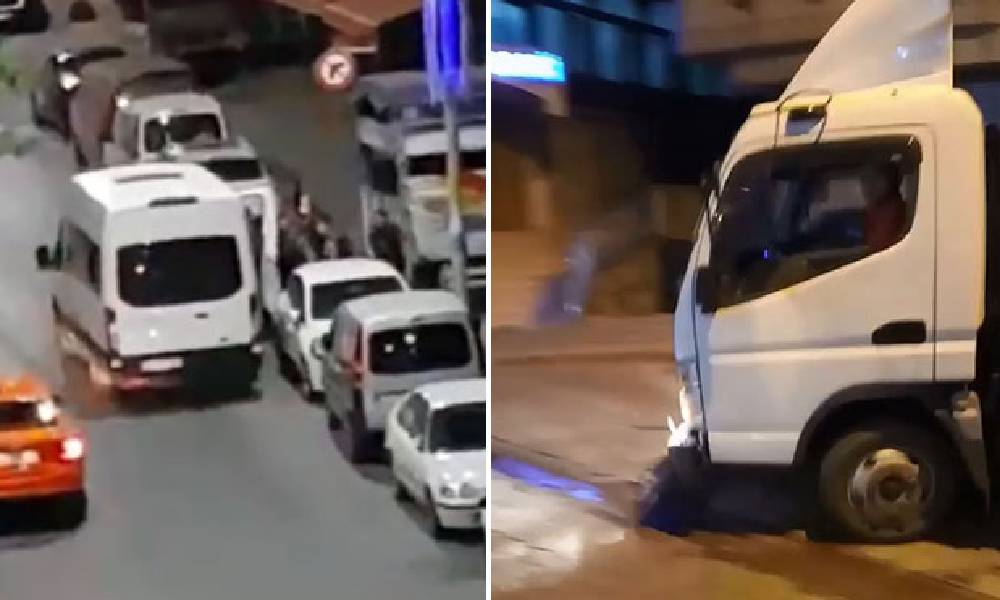 Göçmenleri sokağa bırakan kamyon sürücüsü yakalandı