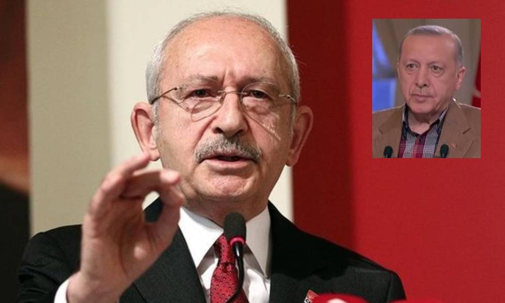 Kılıçdaroğlu, Erdoğan’ın ortak yayınını özetledi: İftira, küfür, hakaret, riya ve beddua