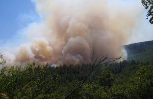 Bucak’ta orman yangını: Köyler boşaltıldı