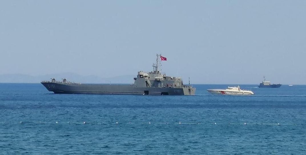 İki çıkarma gemisi Marmaris’e gönderiliyor