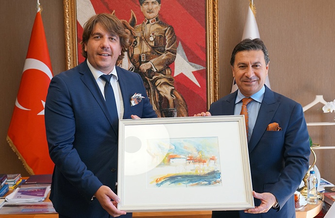Montenegro heyetinden başkan Aras’a ziyaret