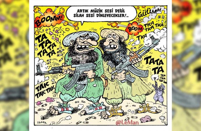 LeMan’ın ‘Taliban’ kapağı dikkat çekti