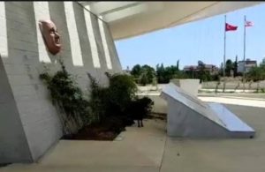 Rauf Denktaş’ın anıt mezarına saygısızlık için harekete geçildi