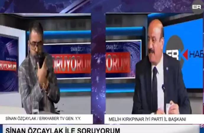 AKP’li belediye başkanı canlı yayında İYİ Partili başkana küfür etti