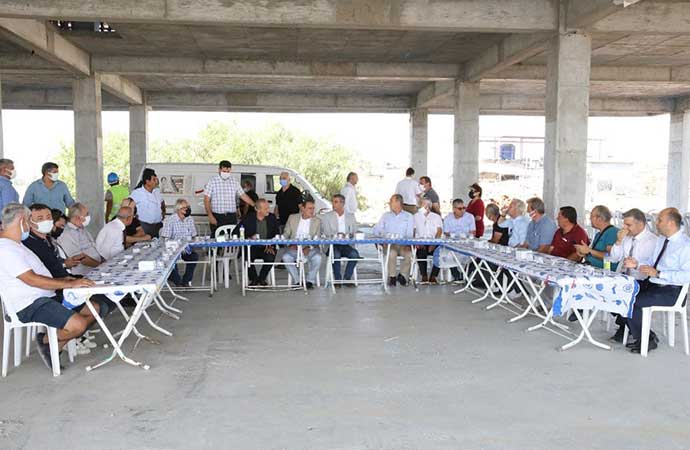 Başkan Atabay Küçük Sanayi Sitesi temel atma törenine katıldı