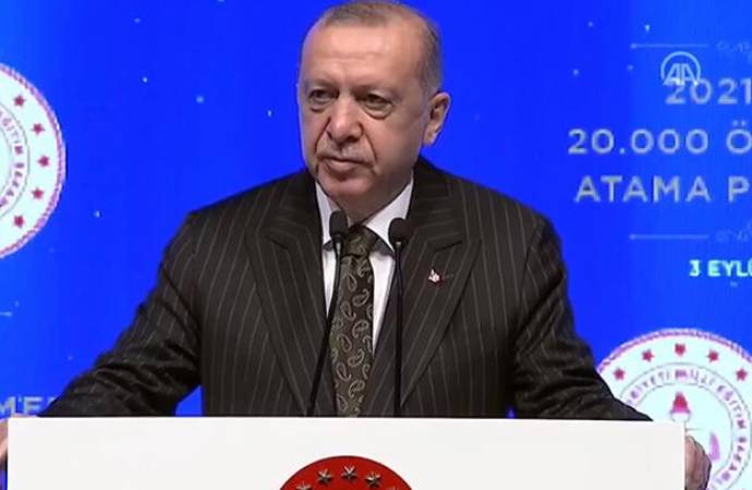 Erdoğan: Avrupa’da öğretmen maaşlarını en çok iyileştiren ülke Türkiye