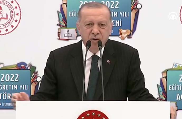 Erdoğan’dan meslek lisesi öğrencilerine: İlla üniversiteyi bitirmeniz şart değil
