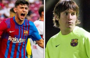 Barcelona’nın genç yeteneği Yusuf Demir, Messi’nin rekorunu kırdı