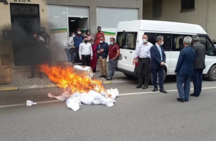 Trabzon’da belediye başkanından ‘Kürdistan’ baskını