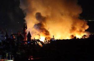 Bodrum’da otel lojmanında yangın