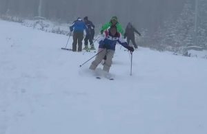 Kar kalınlığı 15 santimetreye ulaştı, kayak sezonu açıldı