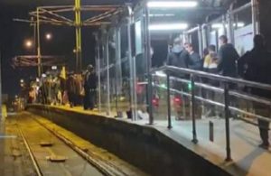 İstanbul’da tramvay hattında arıza: Seferler durdu