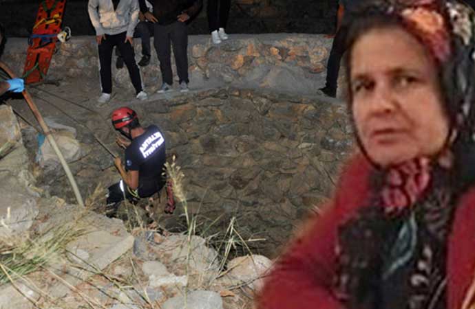 3 çocuk annesi kadın 10 metre derinlikteki kuyuda ölü bulundu
