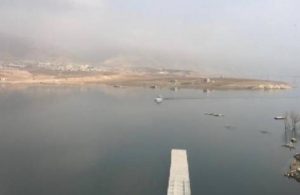 Baraj suları çekilince eski Hasankeyf ortaya çıktı